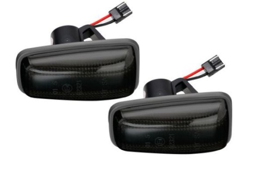 Set lumini semnalizare stanga/dreapta (fumuriu, LED) potrivit CITROEN BERLINGO, BERLINGO/MINIVAN, EVASION, JUMPY I, SAXO, XANTIA, XM, XSARA, ZX; FIAT ULYSSE; PEUGEOT 106 I, 106 II, 306, 406 1.0-Electric 05.89-12.15