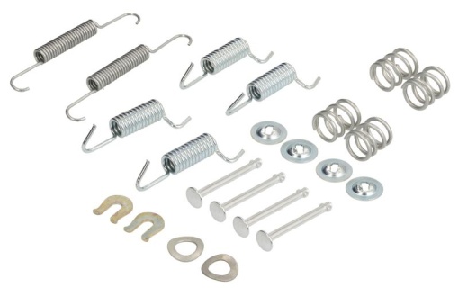 Set montaj sabot frana potrivit CITROEN C4 AIRCROSS, C-CROSSER, C-CROSSER ENTERPRISE; JEEP COMPASS, PATRIOT; MAZDA PREMACY; MITSUBISHI ASX, GRANDIS, LANCER VII 1.5-3.6 07.99-