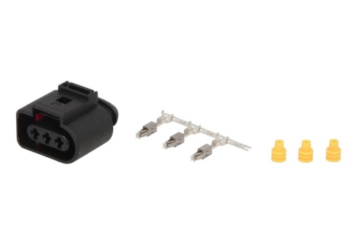 Stecher, numar pini: 3, Kit reparare, potrivit AUDI; SEAT; SKODA; VW