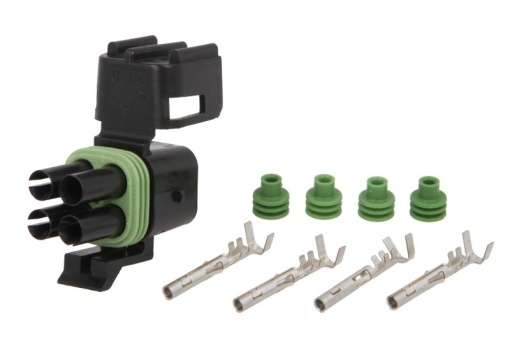 Stecher, numar pini: 4, Kit reparare, potrivit GM; OPEL