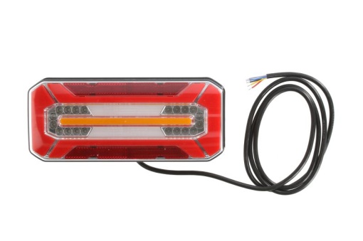 Stop spate stanga/dreapta (LED, 12/24V, cu intermitent, cu lumini ceata, lumina de marșarier, cu stop, lumina de parcare, reflector lungime cablu: 0,2m)
