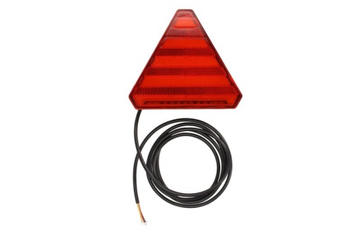 Stop spate stanga/dreapta (LED, 12/24V, cu intermitent, cu stop, lumina de parcare, reflector triunghiular, lungime cablu: 0,2m, 163x143x40mm)