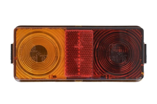 Stop spate stanga/dreapta (P21/5W/P21W, 12/24V, rosu/galben, cu intermitent, cu lumina stop, lumini parcare, universal)
