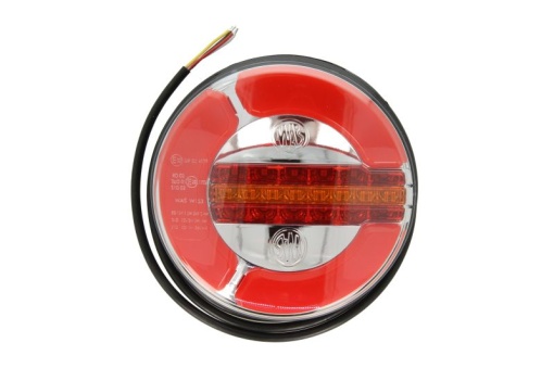 Stop spate stanga/dreapta W153 (LED, 12/24V, cu intermitent, cu stop, lumina de parcare, fara proiector, lungime cablu: 0,2m)
