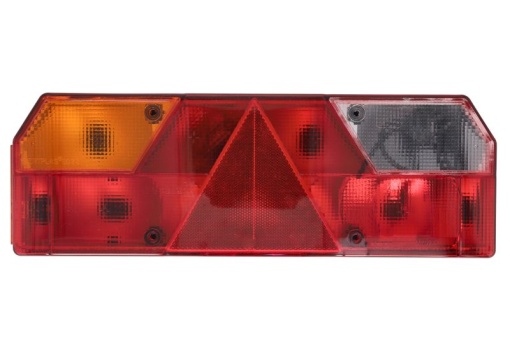 Stop spate stanga EUROPOINT I (24V, cu lumina placuta inmatriculare, reflector triunghiular, lumina laterala, conector: spate 7PIN)