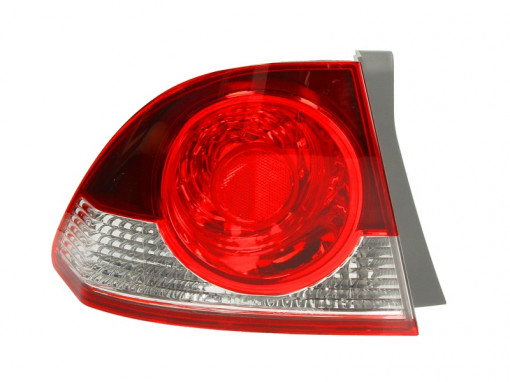 Stop tripla lampa spate stanga ( exterior , Semnalizator alb, culoare sticla: rosu) HONDA CIVIC 2005-2008