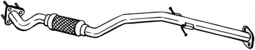 Teava esapament Fata potrivit OPEL ASTRA J, ASTRA J GTC, ZAFIRA C 2.0D 09.09-