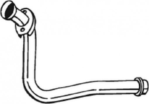 Teava esapament Fata potrivit RENAULT RAPID/MINIVAN, SUPER 5 1.0-1.6D 10.84-08.98