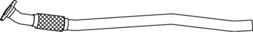 Teava esapament (lungime:1450mm) potrivit RVI MASCOTT DXi3/ZD3A600/ZD3A604 05.04-12.10