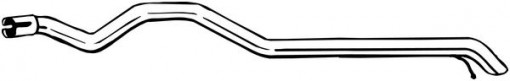 Teava esapament Spate potrivit VW TRANSPORTER T5, TRANSPORTER T6 2.0D 09.09-