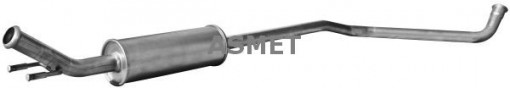 Toba esapament intermediara potrivit CITROEN C4, C4 I; PEUGEOT 3008, 308 I 1.6 09.07-08.16