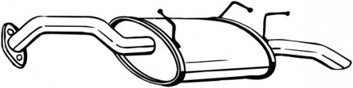 Toba finala esapament potrivit NISSAN PRIMERA 1.9D/2.2D 03.02-
