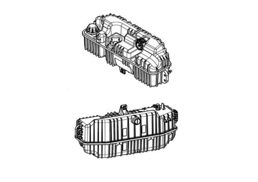 Vas expansiune racire EURO 6 potrivit MERCEDES ACTROS MP4 / MP5, ANTOS, AROCS 471.943-OM936.916 07.11- - Img 1