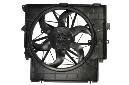 Ventilator radiator (cu carcasa) potrivit BMW X3 (F25), X4 (F26) 1.6/2.0/2.0D 09.10-03.18