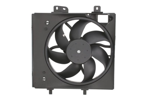Ventilator radiator (cu carcasa) potrivit DS DS 3; CITROEN C2, C2 ENTERPRISE, C3 / C3 ORIGIN III, C3 AIRCROSS II, C3 I, C3 II, C3 PLURIEL, C4 CACTUS, C-ELYSEE, DS3 1.0-1.6LPG 02.02-