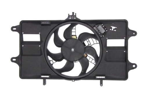 Ventilator radiator (cu carcasa) potrivit FIAT DOBLO, DOBLO/MINIVAN 1.2 03.01-