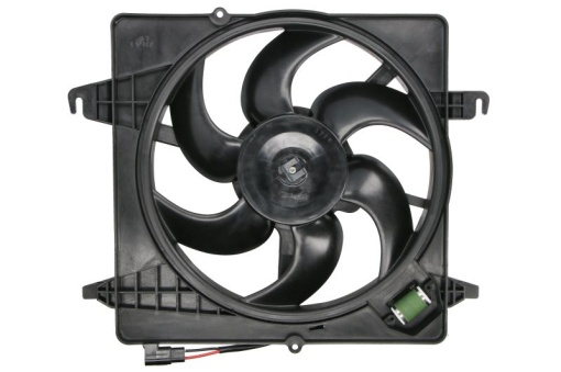 Ventilator radiator (cu carcasa) potrivit FORD KA, STREET KA 1.3/1.6 09.96-11.08