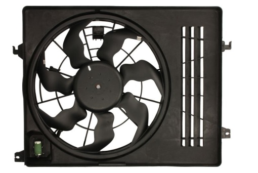 Ventilator radiator (cu carcasa) potrivit HYUNDAI IX35; KIA SPORTAGE III 1.6/2.0 08.09-12.15