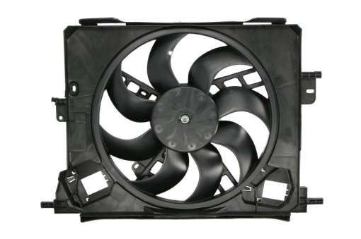 Ventilator radiator (cu carcasa) potrivit RENAULT TWINGO III; SMART FORFOUR, FORTWO 0.9/0.9LPG/1.0 07.14-