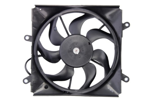 Ventilator radiator (cu carcasa) potrivit TOYOTA AVENSIS 1.6/1.8/2.0 09.97-02.03