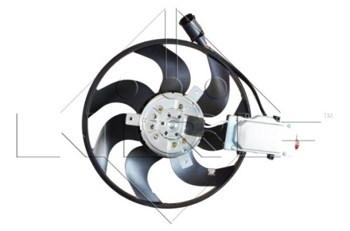 Ventilator radiator Stanga potrivit AUDI Q7; PORSCHE CAYENNE; VW TOUAREG 2.5D-6.0 09.02-08.15