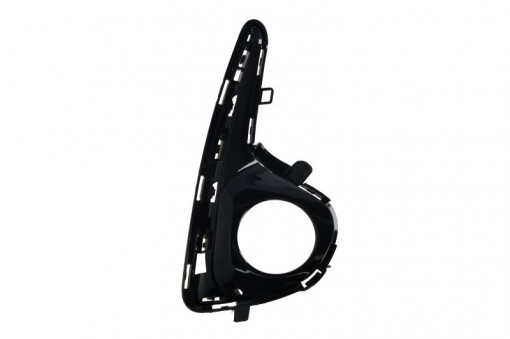 Acoperire bara fata Stanga (cu gauri pentru lampa de ceata, negru lucios) potrivit TOYOTA YARIS, YARIS/HATCHBACK 12.10- 04.17-
