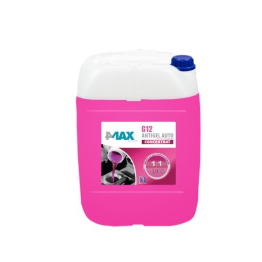 Antgiel (tip de refrigerant G12/G30) (1x20L, 20KG), fara silicati, rosu, contine: mono-etilenglicolului