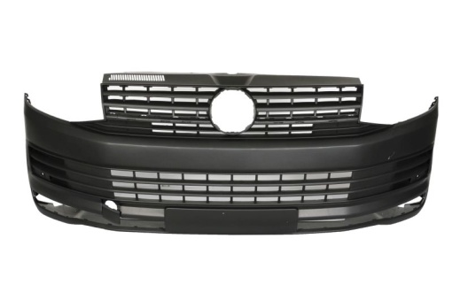 Bara Fata, cu gauri senzorii parcare, negru potrivit VW MULTIVAN T6, TRANSPORTER T6, TRANSPORTER T6 / CARAVELLE T6 04.15-