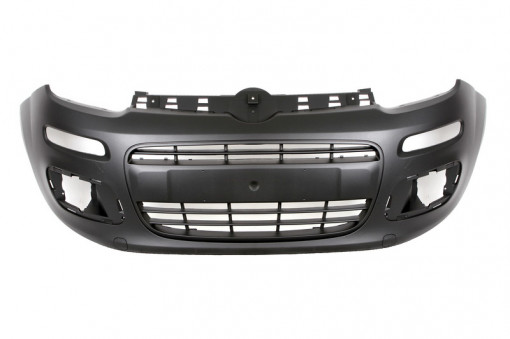 Bara fata Cu grilaj central, negru potrivit FIAT PANDA, PANDA/HATCHBACK 02.12-