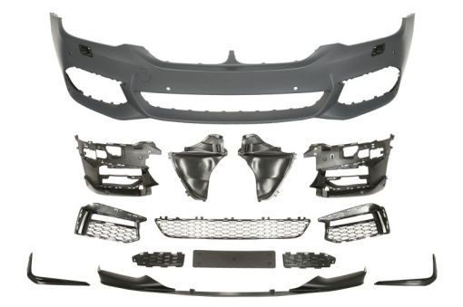 Bara Fata, M PERFORMANCE, cu grilaje, cu locas lampa ceata, cu locas spalator faruri, număr locas senzori parcare 6, grunduit potrivit BMW