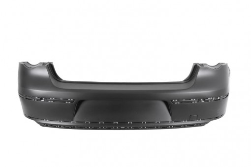 Bara spate cu capac carlig cu locas ornament, grunduit, TUV potrivit VW PASSAT B6 Sedan 03.05-11.10 - Img 1