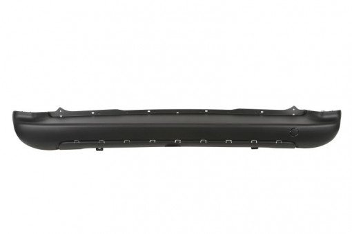 Bara spate cu locas ornament, negru, potrivit CITROEN BERLINGO, BERLINGO MULTISPACE, BERLINGO/MINIVAN; PEUGEOT PARTNER, PARTNER TEPEE, PARTNER/MINIVAN 04.08-03.18