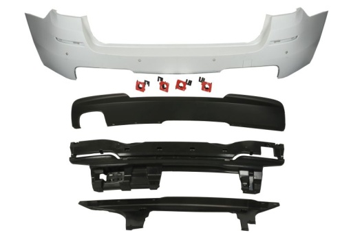 Bara Spate, M PERFORMANCE, cu locas senzorii parcare, grunduit potrivit BMW 5 F10, 5 F11 Break 12.09-02.17