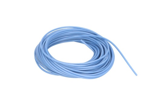 Cablu reparatie (culoare: Albastru, Cupru / silicon, sectiune transversala: 0,75mm, lungime: 10m)