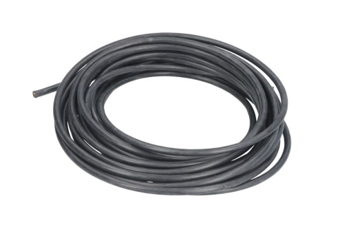 Cablu reparatie (culoare: Negru, Cupru / silicon, sectiune transversala: 4mm, lungime: 5m)