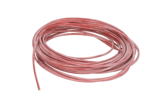 Cablu reparatie (culoare: Rosu, Cupru / silicon, sectiune transversala: 1,5mm, lungime: 10m)