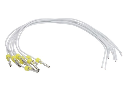 Cablu reparatie (Cupru / silicon, sectiune transversala: 0,5mm, lungime: 0,3m)