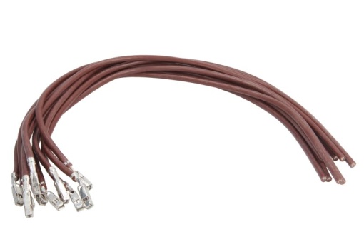 Cablu reparatie (Cupru / silicon, sectiune transversala: 2,5mm, lungime: 0,3m)