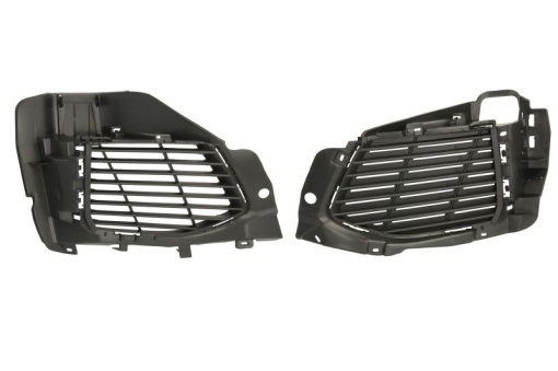 Capac bara fata Dreapta/Stanga Set 2 bucati, plastic, negru potrivit PEUGEOT 3008 05.16- 05.16-