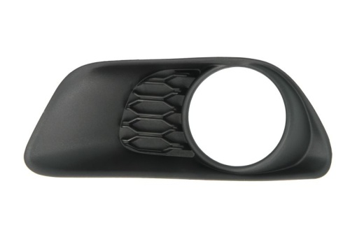 Capac bara fata Stanga cu locas lampa ceata, plastic, negru potrivit CHRYSLER TOWN & COUNTRY, VOYAGER V 02.11- 09.11-