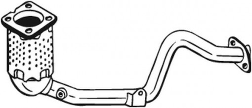 Catalizator EURO 4 potrivit CITROEN C4, C4 I; PEUGEOT 307 1.6/1.6ALK 08.00-04.12