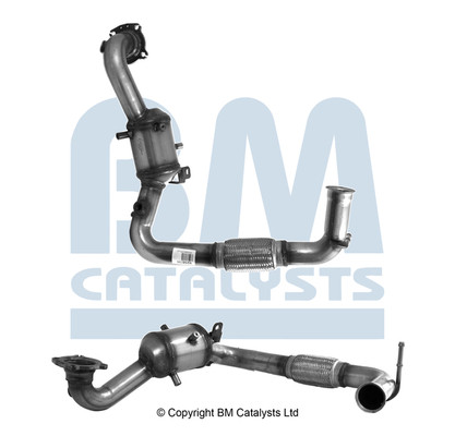 Catalizator EURO 6 potrivit FORD ECOSPORT, FIESTA VII 1.0 10.13-