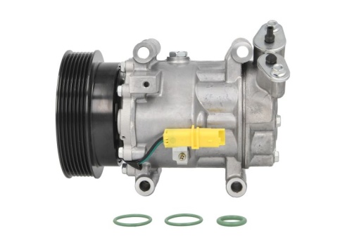 Compresor climatizare potrivit NISSAN CUBE, JUKE, MICRA III, NOTE, NV200, NV200 / EVALIA, QASHQAI I; RENAULT CLIO III, CLIO III/HATCHBACK, KANGOO BE BOP, KANGOO EXPRESS, KANGOO II 1.2-2.0 01.03-
