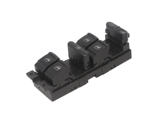 Comutator macara geam Fata Stanga potrivit SEAT LEON, TOLEDO II; VW BORA, BORA I, GOLF IV, PASSAT B5, PASSAT B5.5 1.4-2.8 08.96-12.13