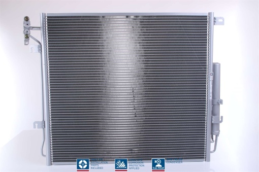 Condensator climatizare (cu uscator, element aditional) potrivit LAND ROVER DISCOVERY III, RANGE ROVER SPORT I 4.0/4.2/4.4 07.04-03.13