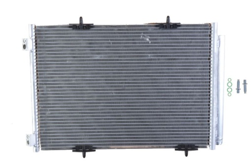 Condensator climatizare potrivit CITROEN C2, C3 / Peugeot 1007, 207, 1.6 HDI 16V/1.6, 09.05-