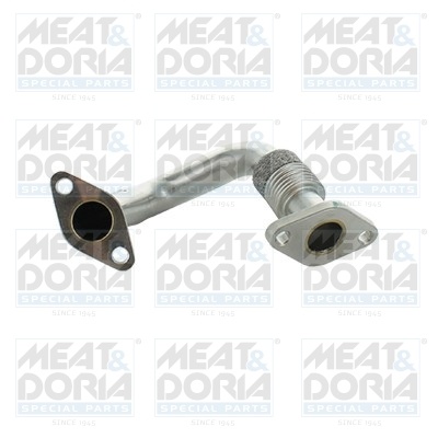 Conducta tubulara supapa EGR potrivit AUDI A3; SEAT ALTEA, ALTEA XL, CORDOBA, IBIZA III, IBIZA IV, IBIZA IV SC, LEON, TOLEDO III; SKODA FABIA II 1.4D/1.9D/2.0D 10.01-05.11
