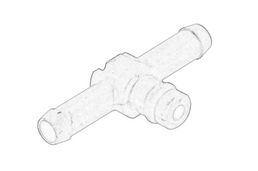 Conector furtun combustibil potrivit ISUZU D-MAX II 06.12-