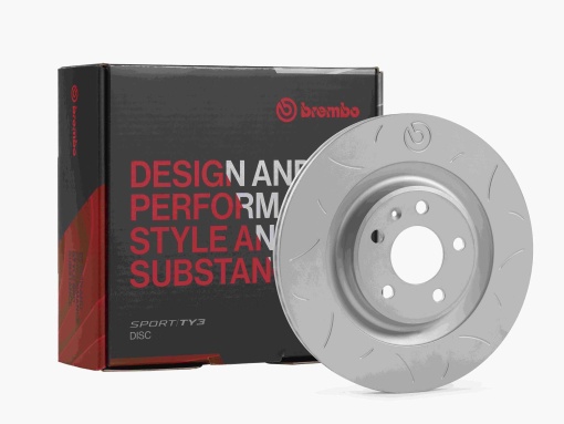 Disc frana BREMBO SPORT TY3, 1 buc., Cut, fata, diametru exterior 345 mm, grosime 30 mm, potrivit AUDI A4 ALLROAD B8, A4 B8, A5, A6 C7, A7, A8 D4, Q5; PORSCHE MACAN 1.8-4.2 06.07-