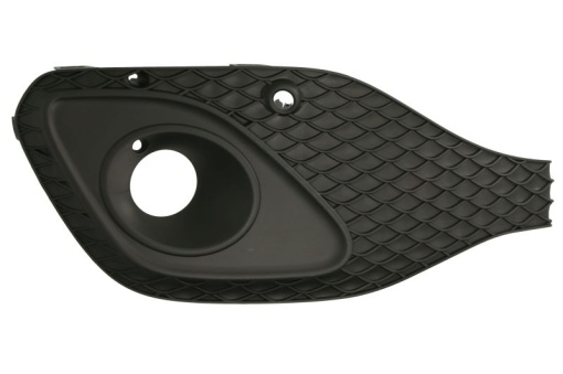 Element bara grila stanga cu locas proiector cu locas senzori parcare, negru mat potrivit MERCEDES GLA II H247 01.20-
